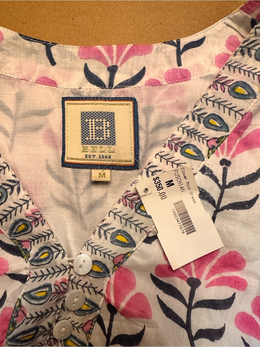 Boutique Clover Mini Dress - Fuschian - Picture 3 of 3